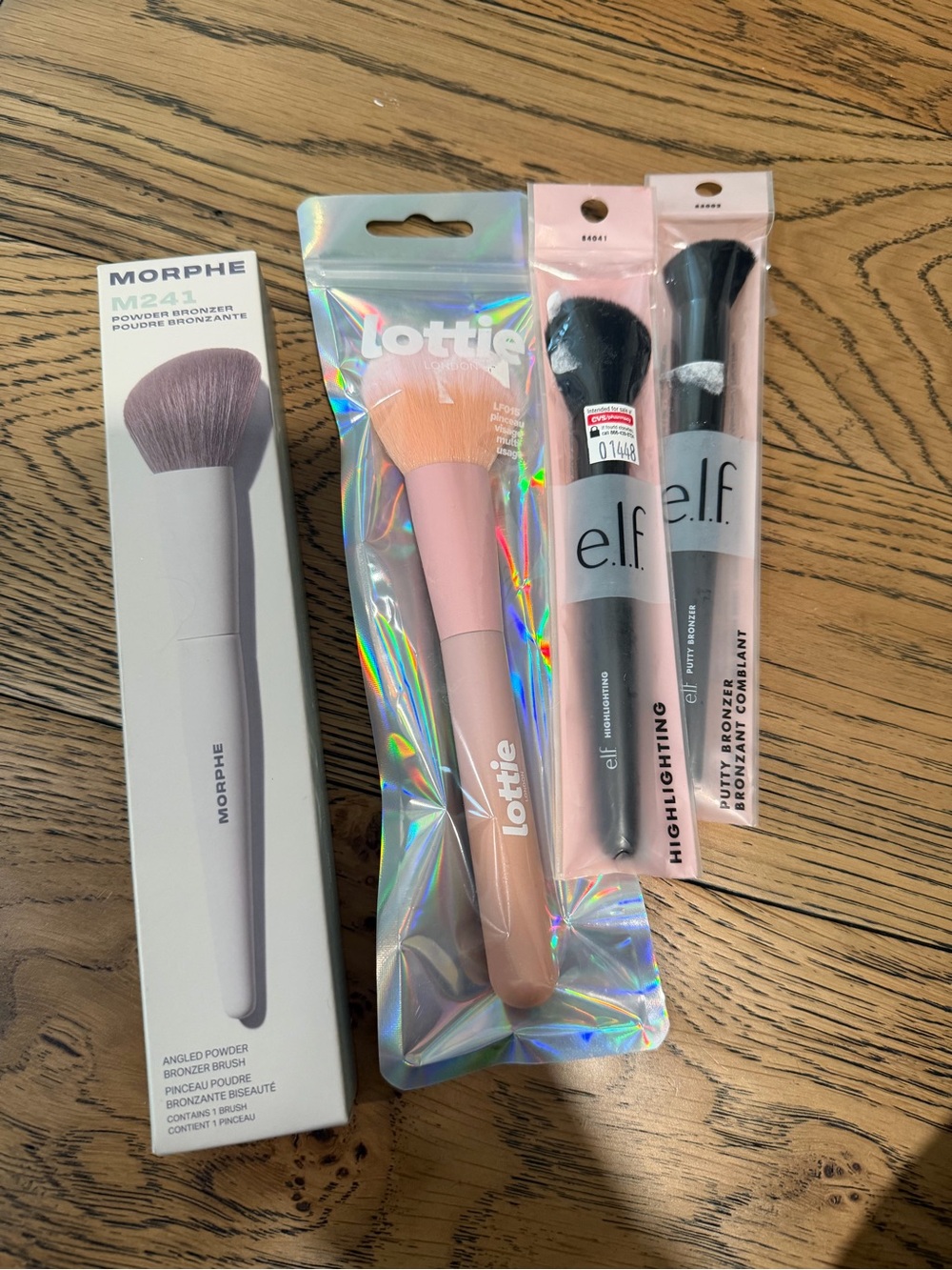 Makeup brushes